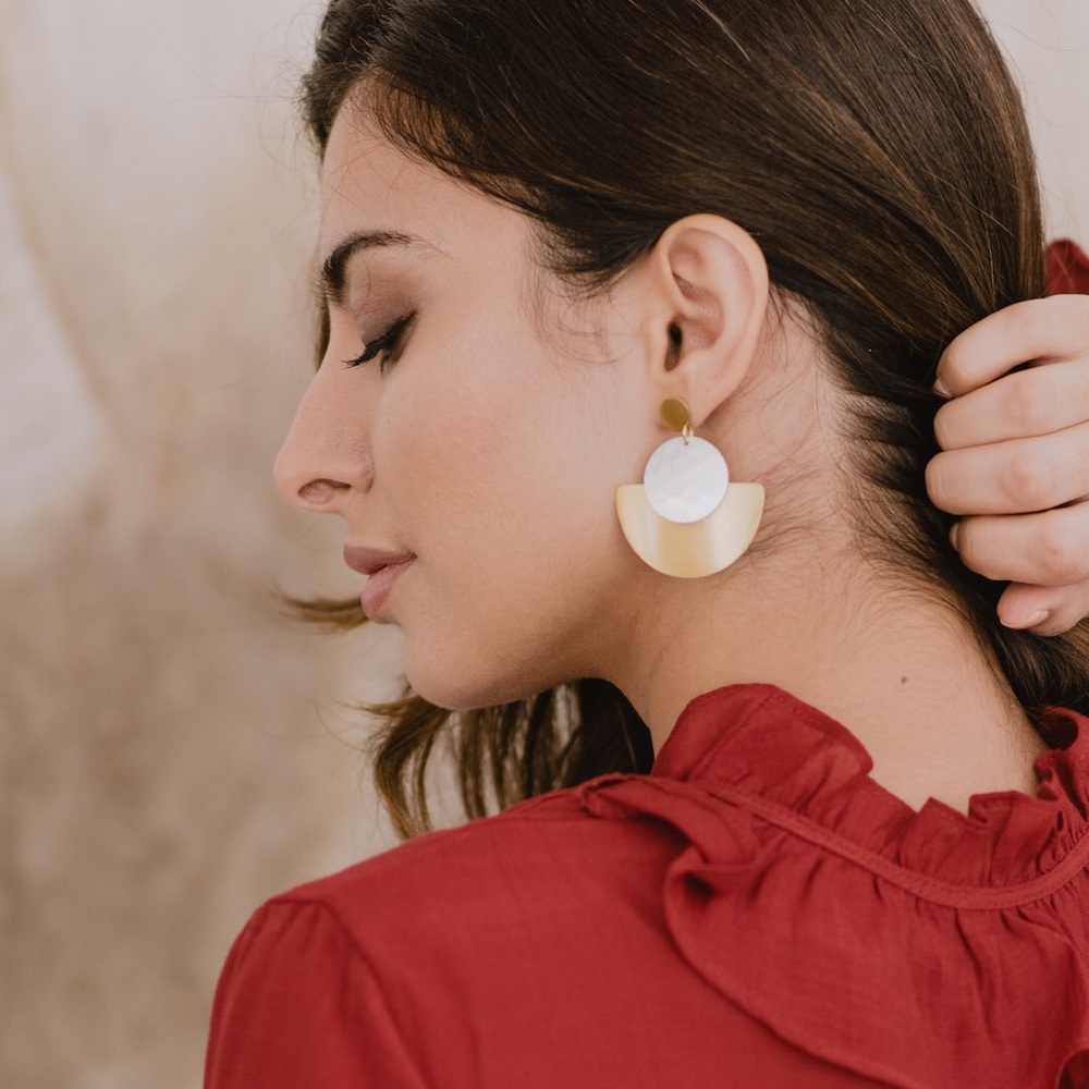 Matr Boomie metal earrings Causebox